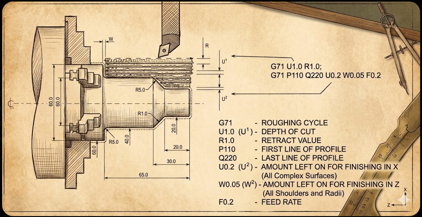 G71 rough turning cycle